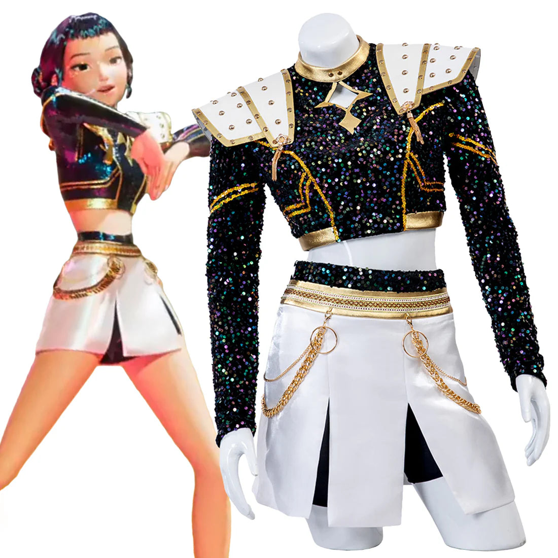 Huntrix Zoey (KPop Demon Hunters) - Kid's Costume