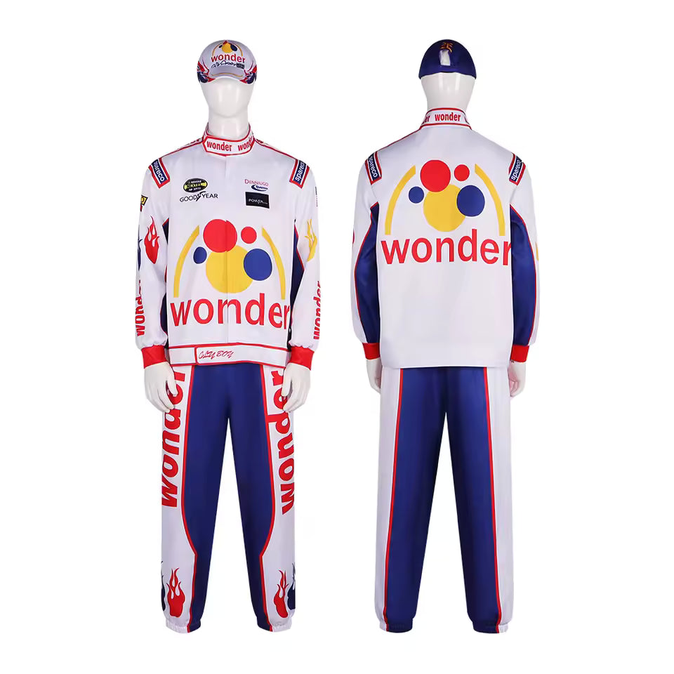 Ricky Bobby - Adult Costume (white)