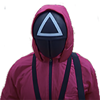 Squid Game (Triangle guard) - Adult Costume