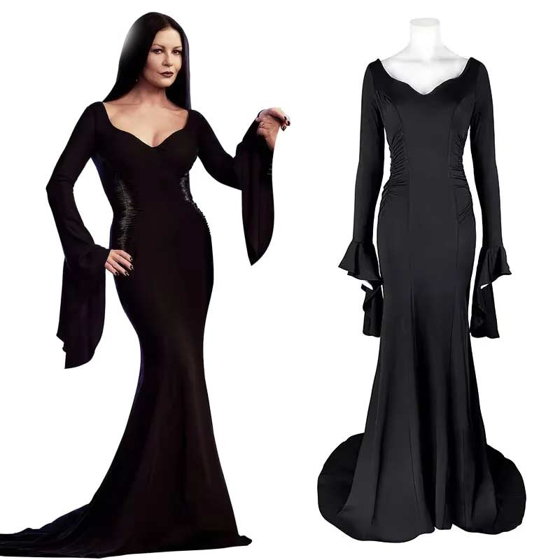 Morticia Addams - Black Dress